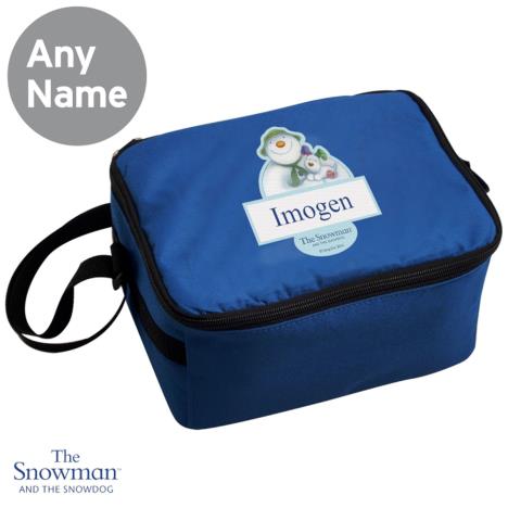 Personalised The Snowman & The Snowdog Lunch Bag Extra Image 1